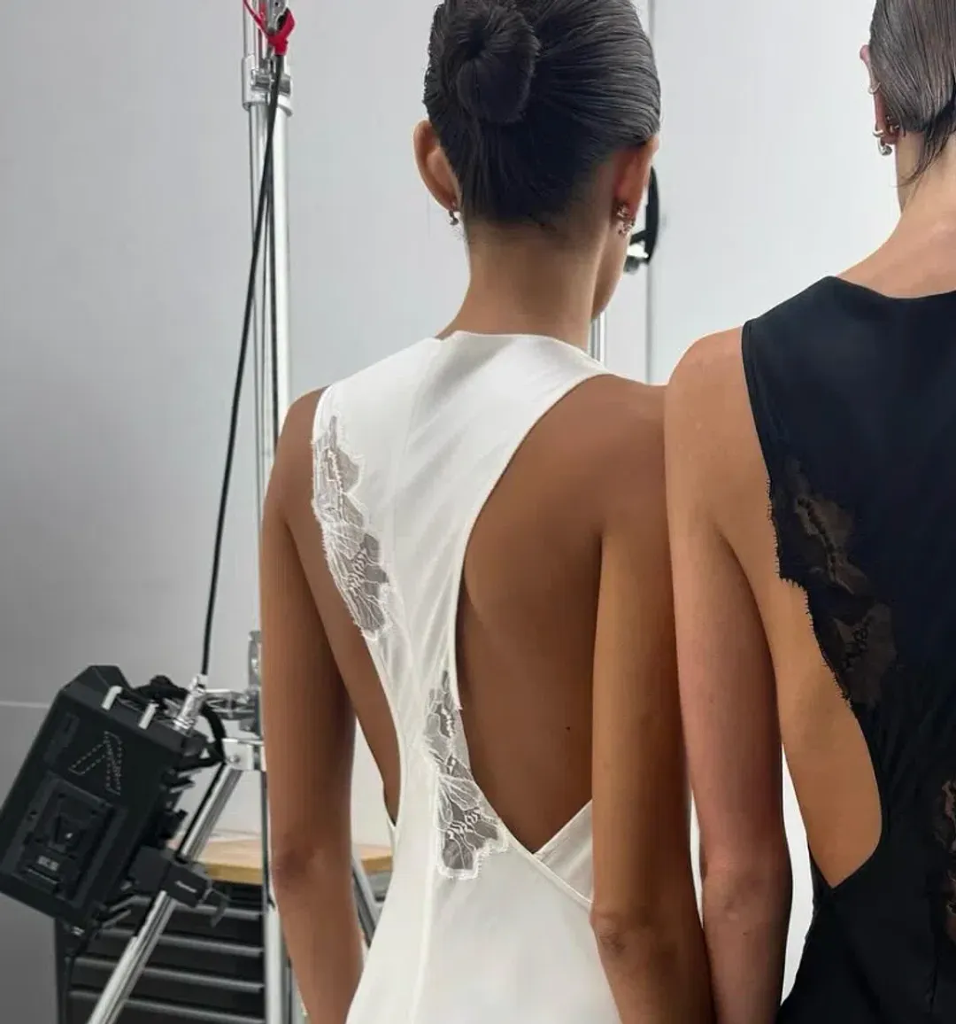 Montparnasse Gown (White) - SIR THE LABEL for rent on The Volte - main image