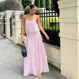 Bec + Bridge Camille Blouson Dress in Mauve Size S/8 for rent on The Volte - image 2