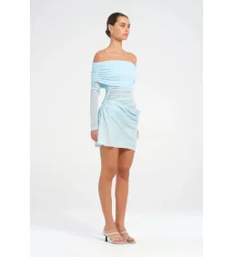 Benni Luca Mini Dress in Ice Size AU6 for rent on The Volte - image 3