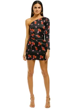Bec and Bridge Love Crush Asymmetric Dress Print Size 8 for rent on The Volte - image 1