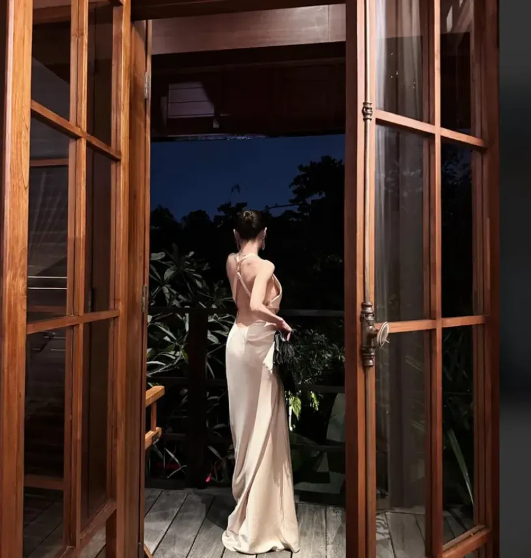 Manning Cartell Charmed Cowl Slip Dress for rent on The Volte - main image