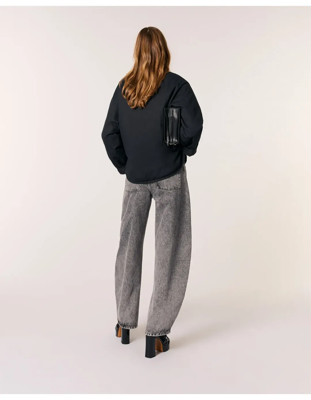 Maje Gipada Coat Black Size 36 EU for rent on The Volte - main image