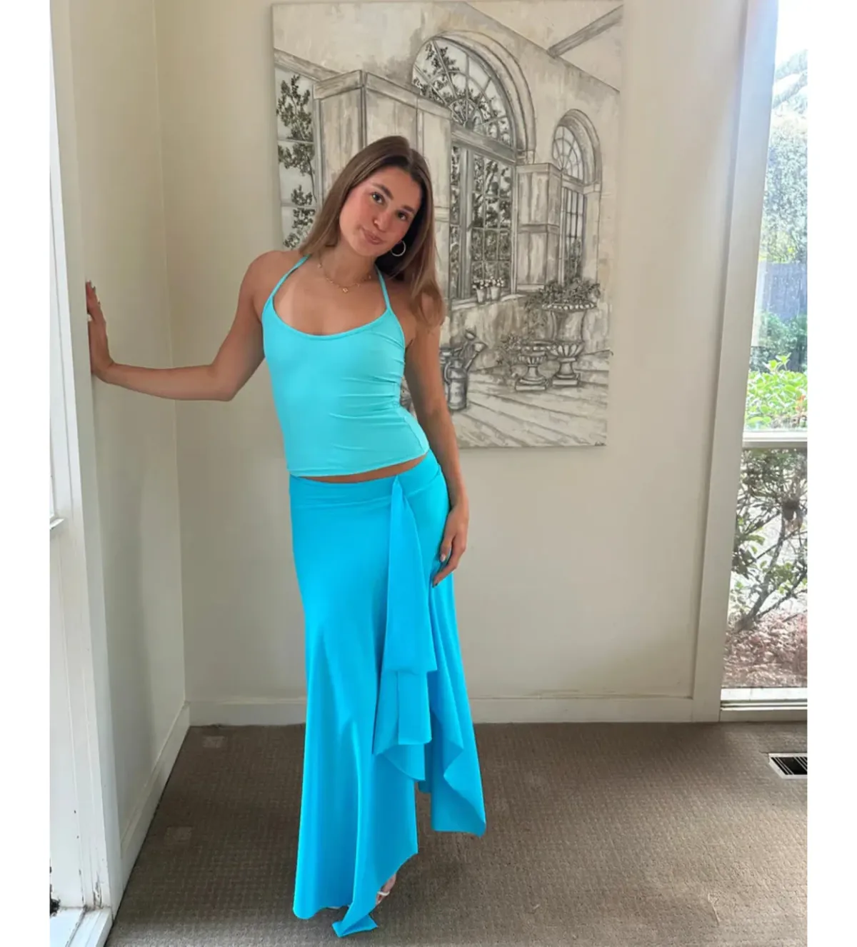 Mr Winston Mermaid Jemima Set in Blue Size S/M for rent on The Volte - main image