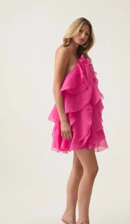 Pandorea Layered Mini Dress for rent on The Volte - image 2