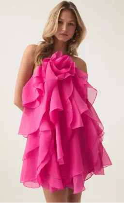 Pandorea Layered Mini Dress for rent on The Volte - image 1