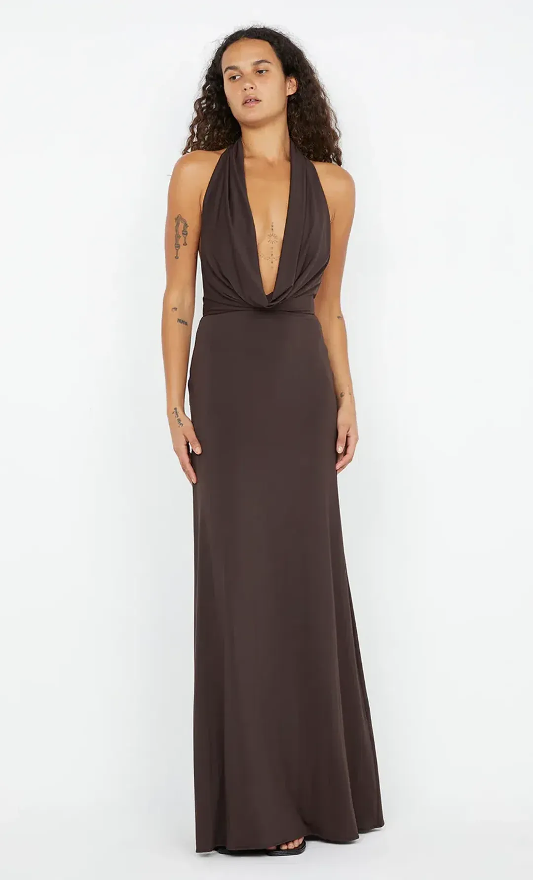 Bec & Bridge Nessie Cowl Neck Maxi Dress AU 12 for rent on The Volte - main image