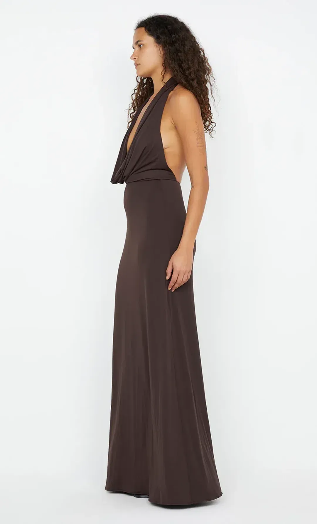 Bec & Bridge Nessie Cowl Neck Maxi Dress AU 12 for rent on The Volte - main image