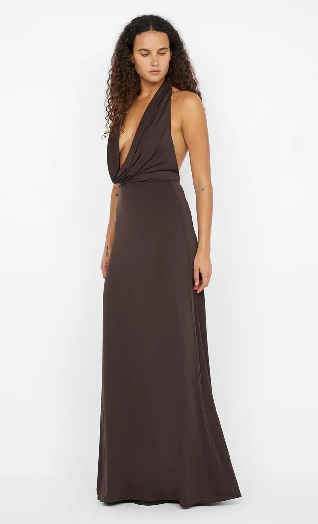 Bec & Bridge Nessie Cowl Neck Maxi Dress AU 12 for rent on The Volte - main image