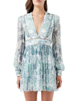 Thurley Cleo Dress Blue Size 8 for rent on The Volte - image 1