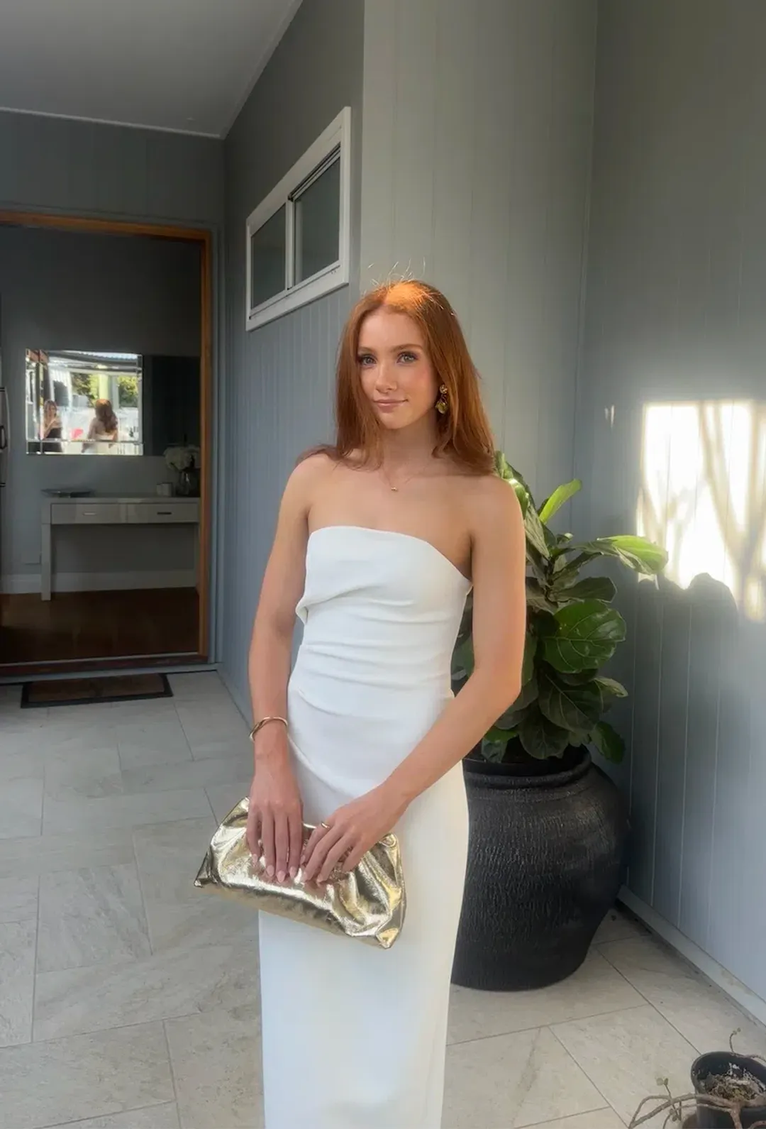 Manning Cartell Fast Forward Midi Dress - White for rent on The Volte - main image