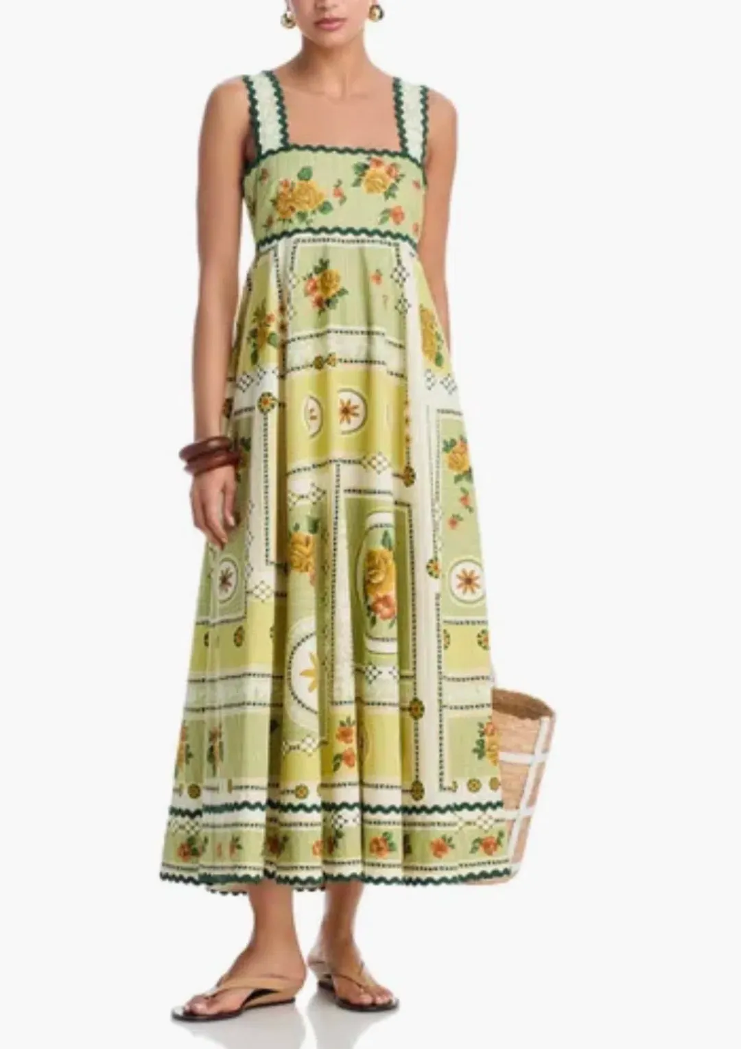 ALEMAIS DIXIE SUMMER DRESS SIZE 8 for rent on The Volte - main image