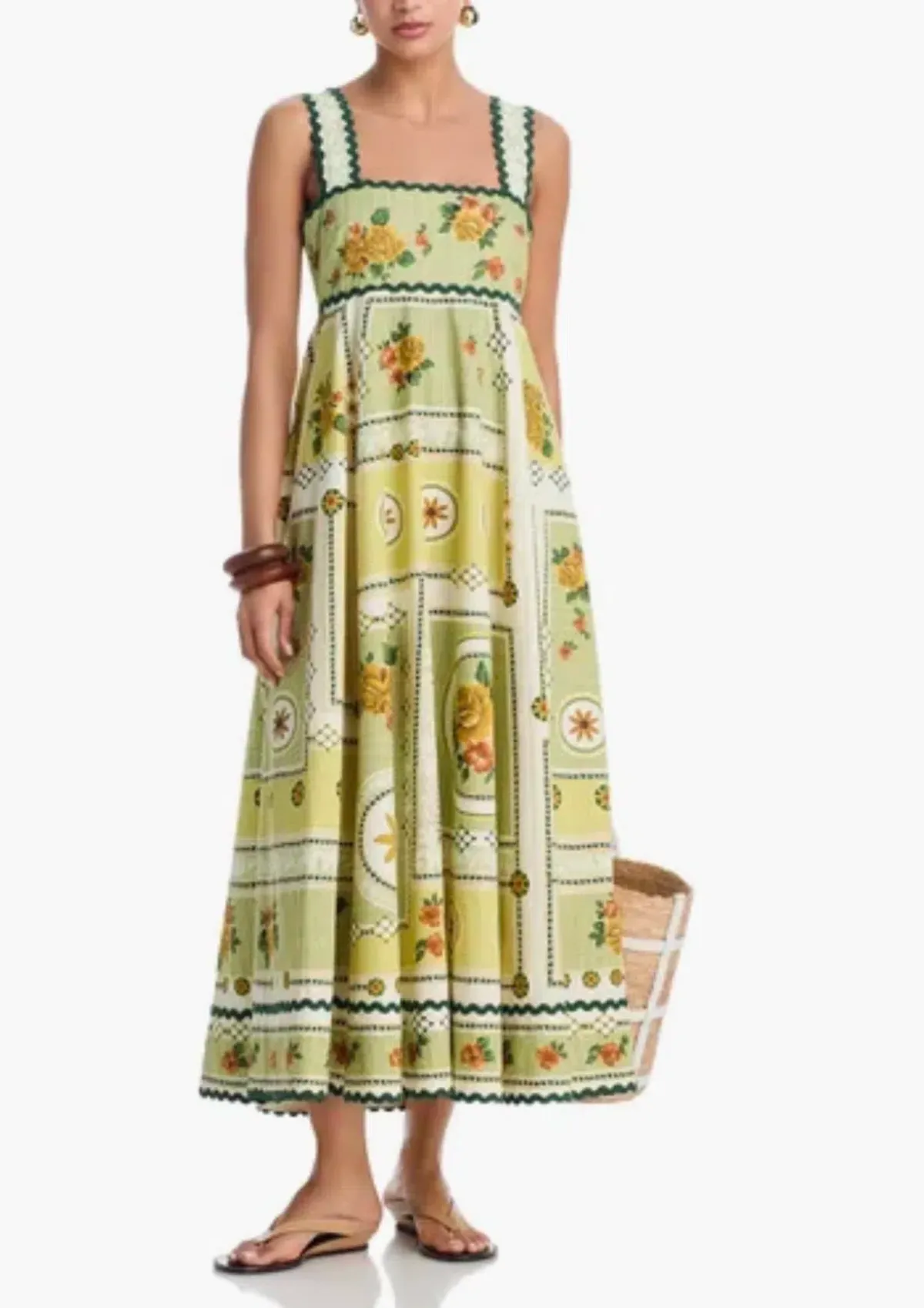 ALEMAIS DIXIE SUMMER DRESS SIZE 8 for rent on The Volte - main image