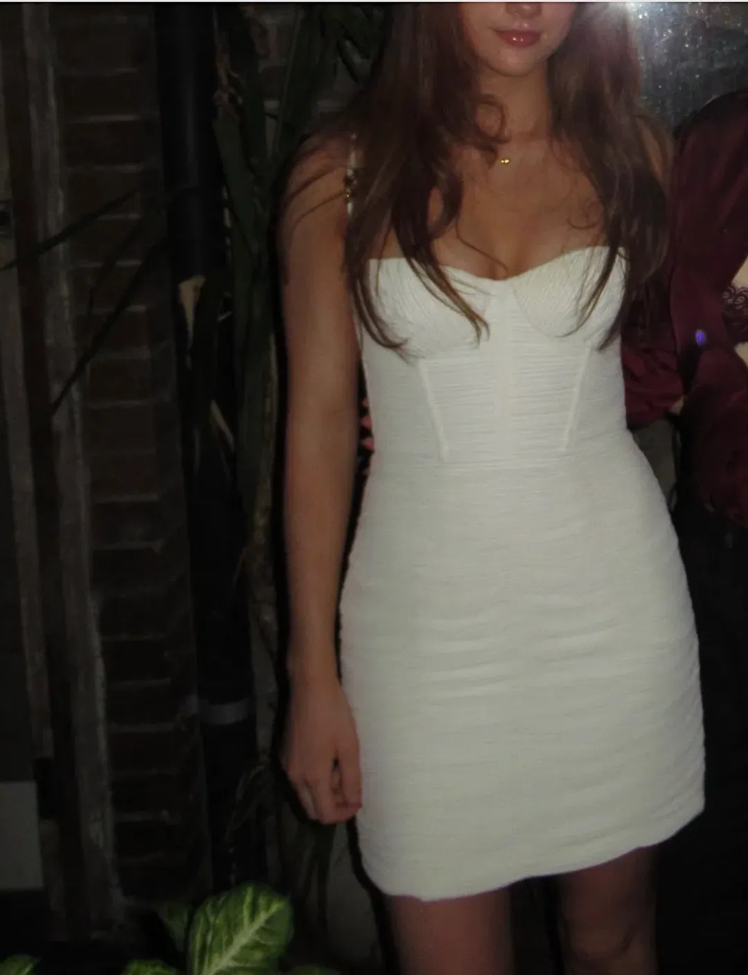 Manning Cartell Double Time Pleat Mini Dress White for rent on The Volte - main image