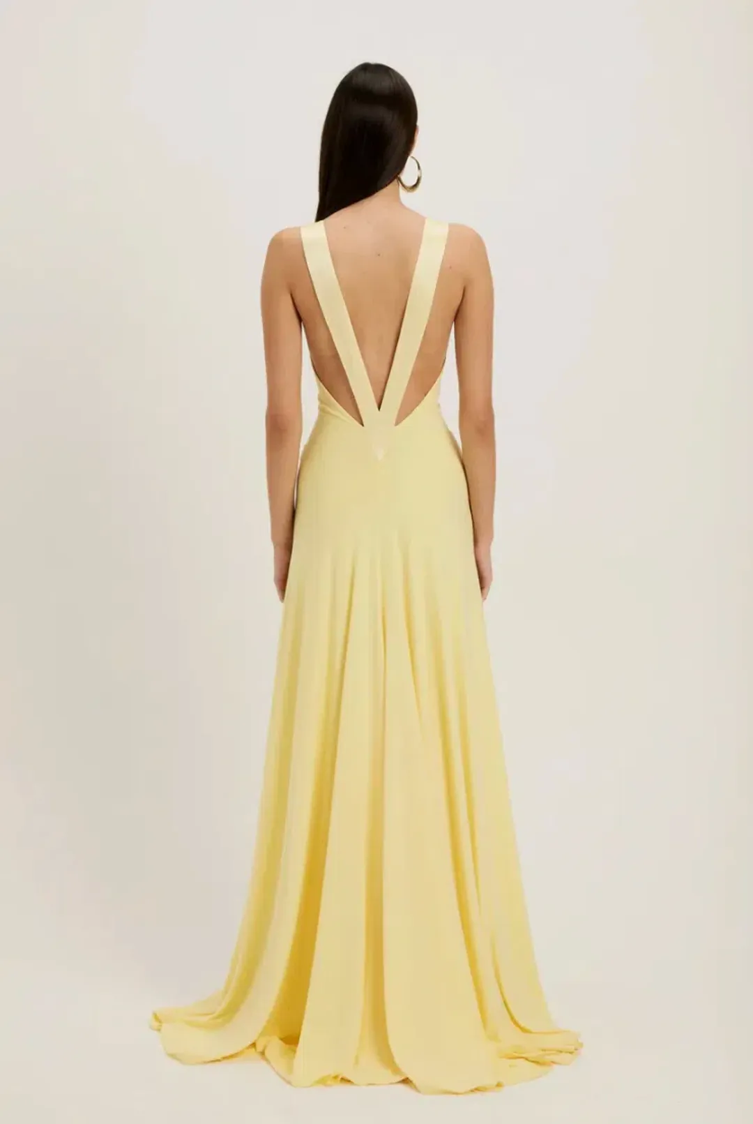 ancegria, Rosa Gown, Lemon, maxi, size 6  for rent on The Volte - main image