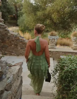 Third Form Gaia Tiered Dress size 8  for rent on The Volte - image 2