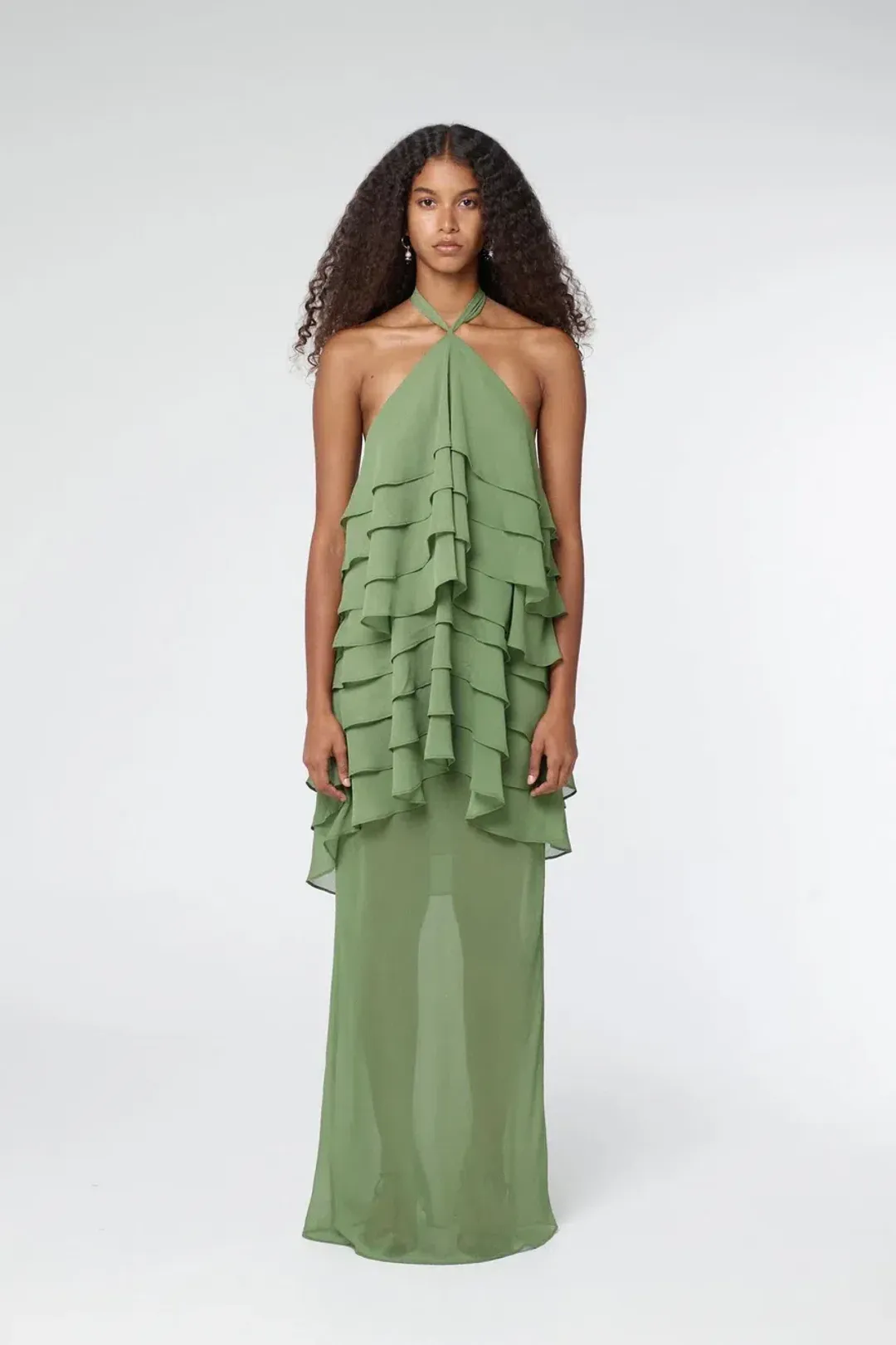 Third Form Gaia Tiered Dress size 8  for rent on The Volte - main image