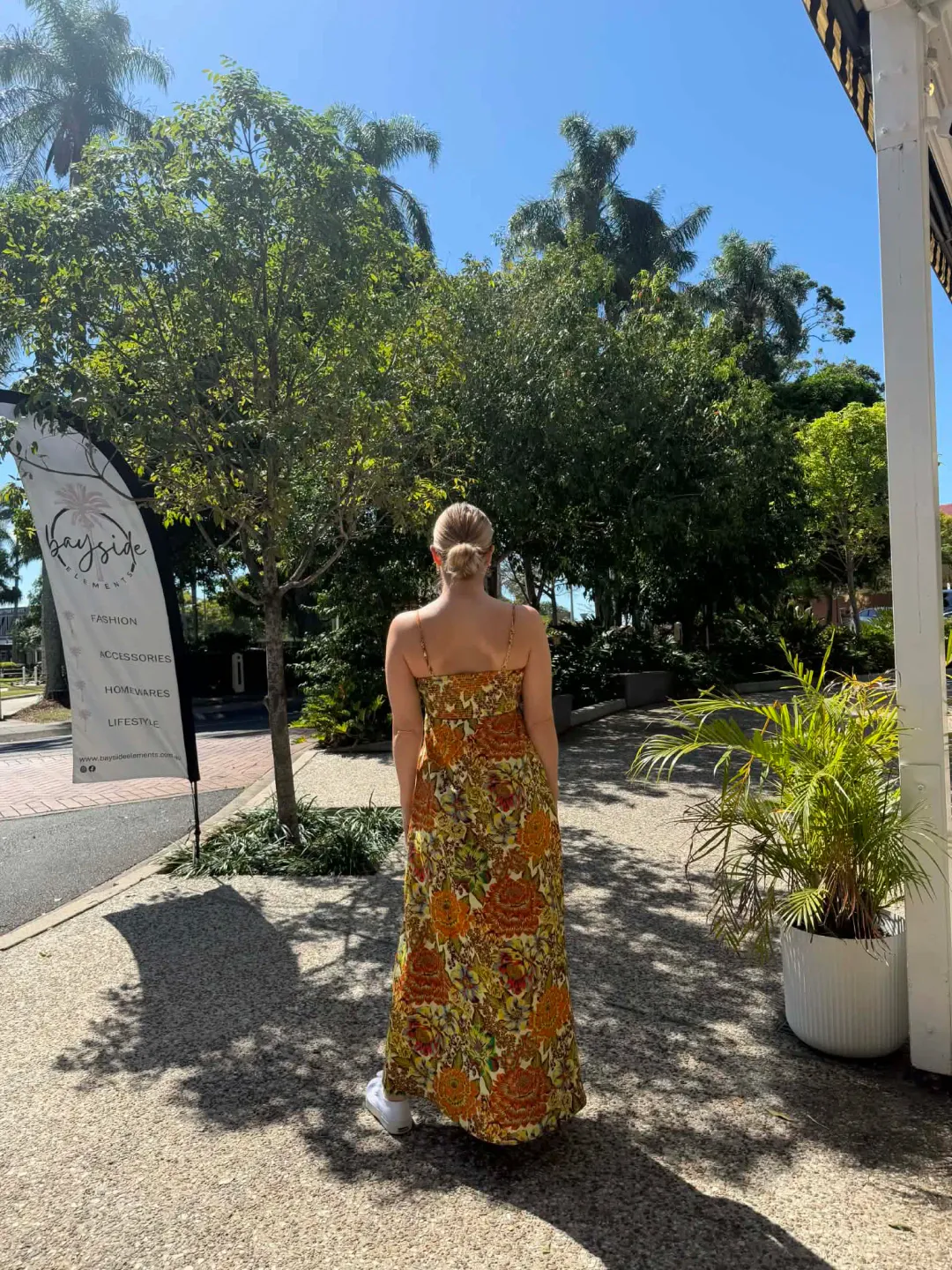 ALEMAIS LANA SQUARE NECK DAY DRESS SIZE 10 for rent on The Volte - main image