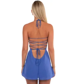 I Am Delilah Aubrey Mini Dress in Storm Size XS/AU6 for rent on The Volte - image 3