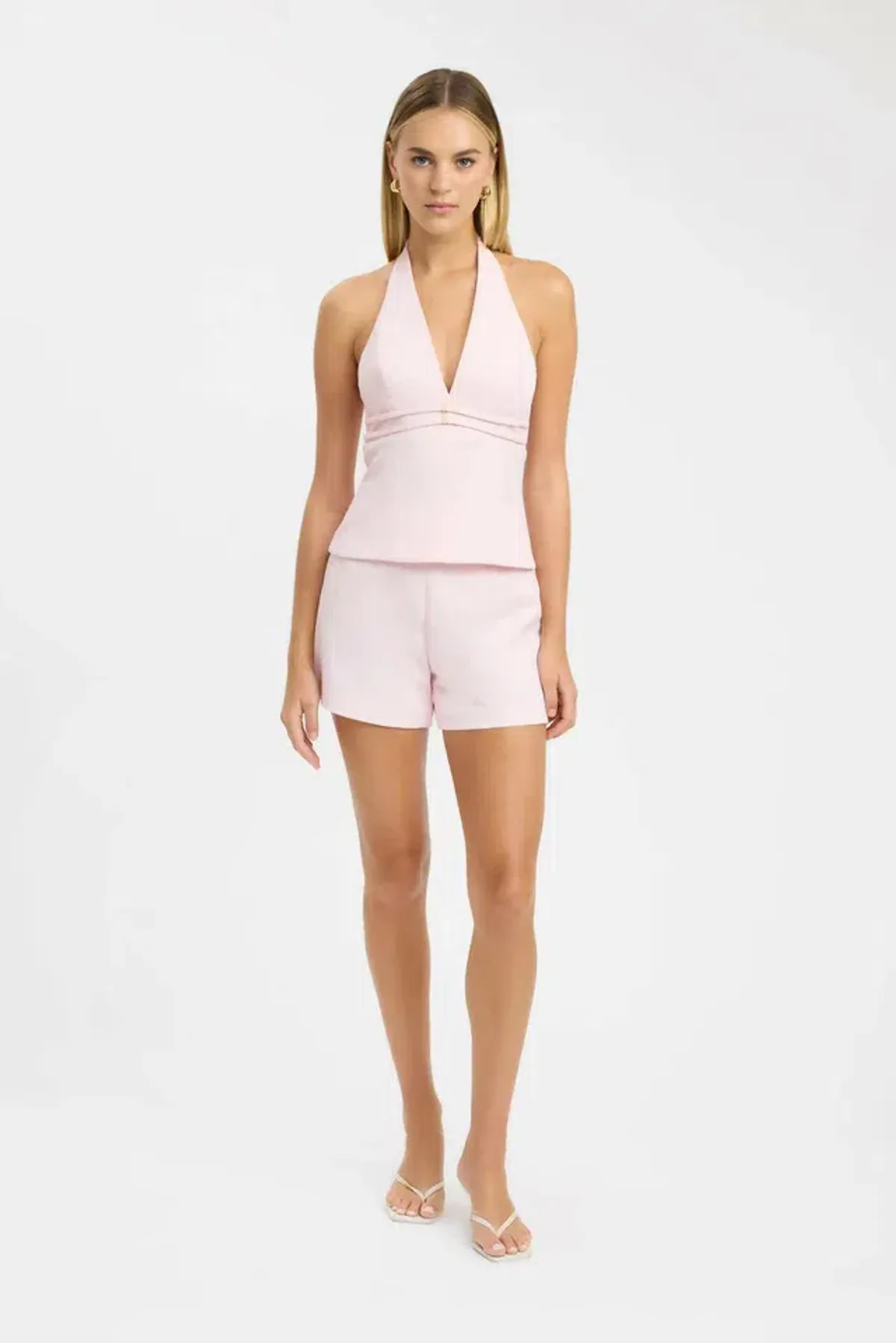 Kookai Pink Ariel Short Set for rent on The Volte - main image