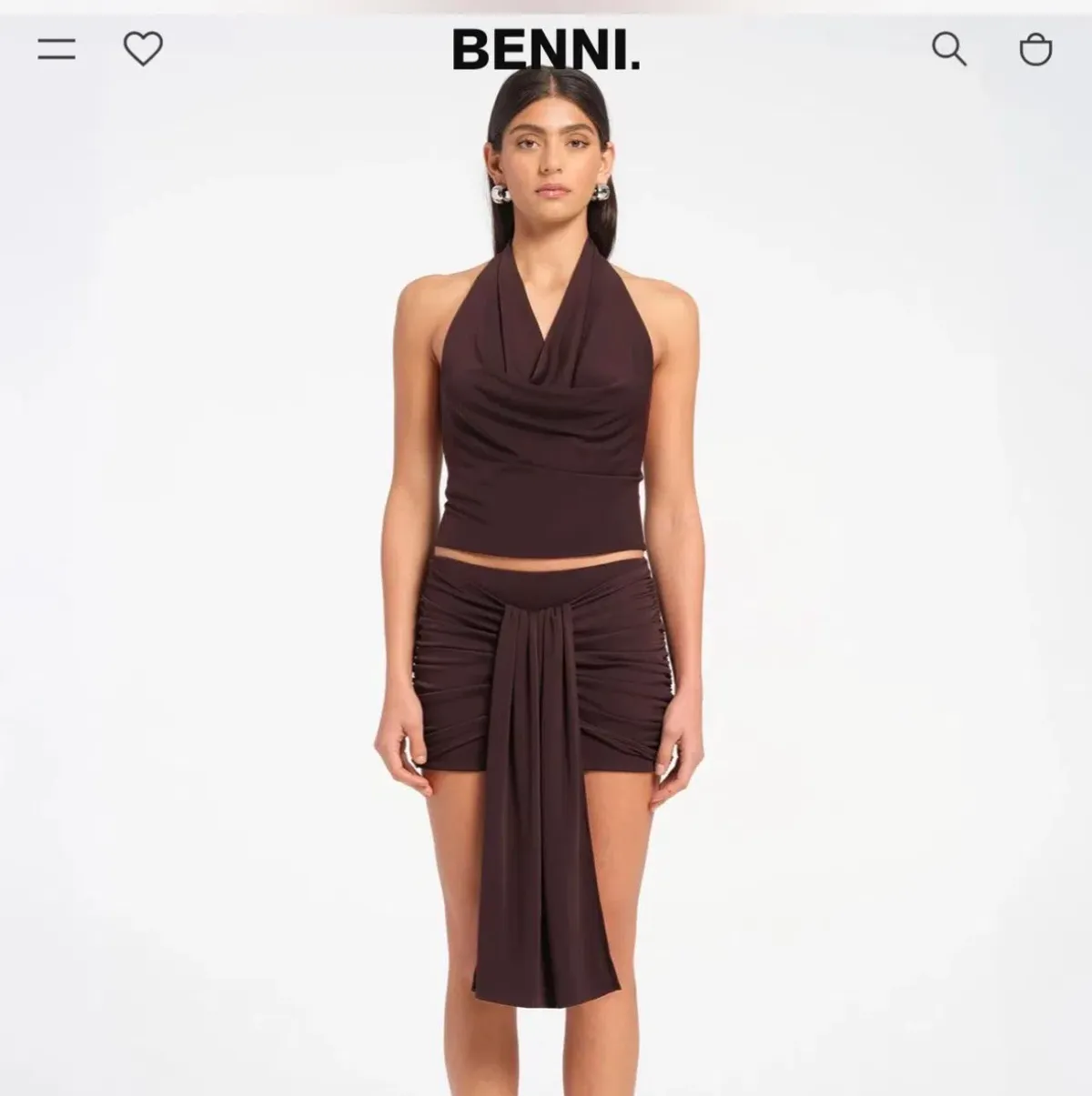 Benni Astrid Mini Skirt for rent on The Volte - main image