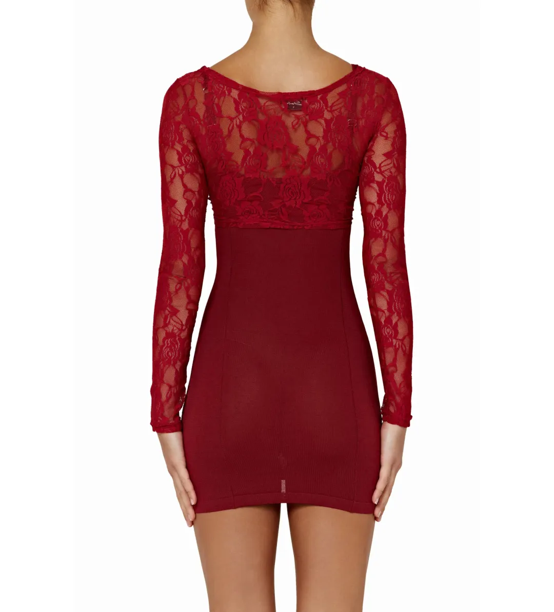 Bamba Swim Romanza Dress and Cardigan Set Rosso Size XS/AU 6 for rent on The Volte - main image