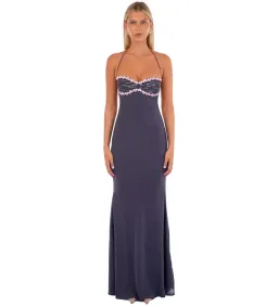 I Am Delilah Delilah Maxi Dress in Midnight Size S/AU8 for rent on The Volte - image 1