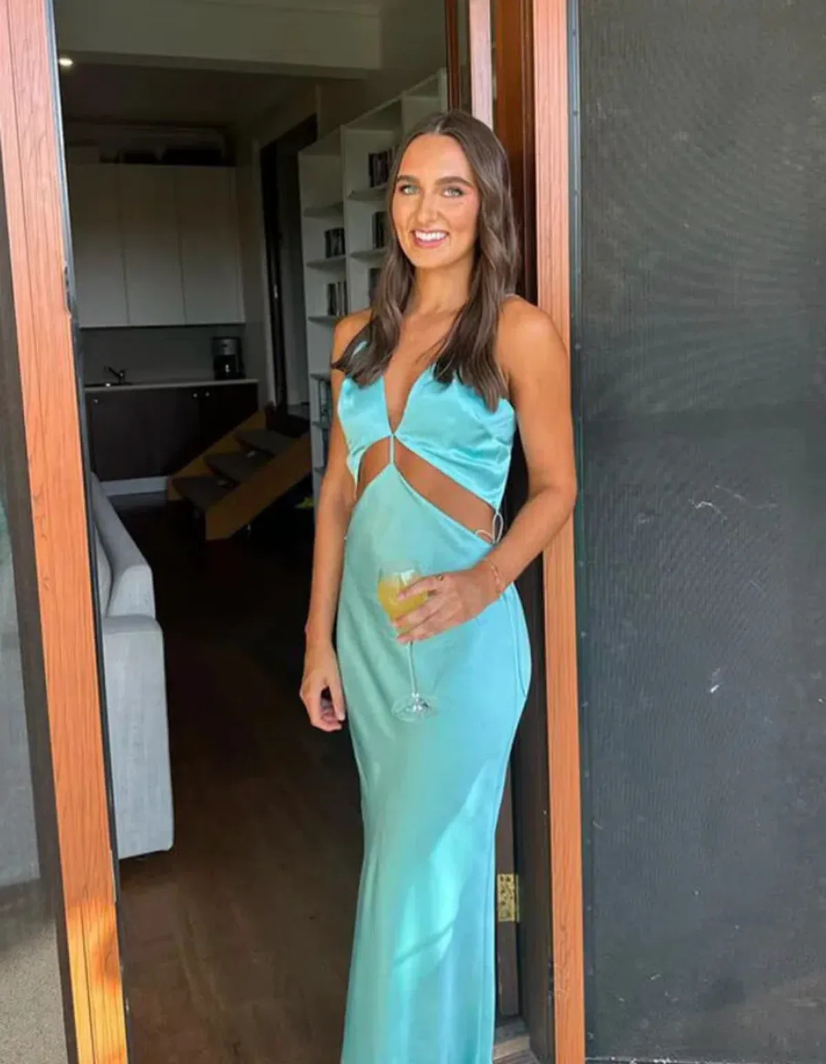 Natalie Rolt Iris Gown Size 0 for rent on The Volte - main image