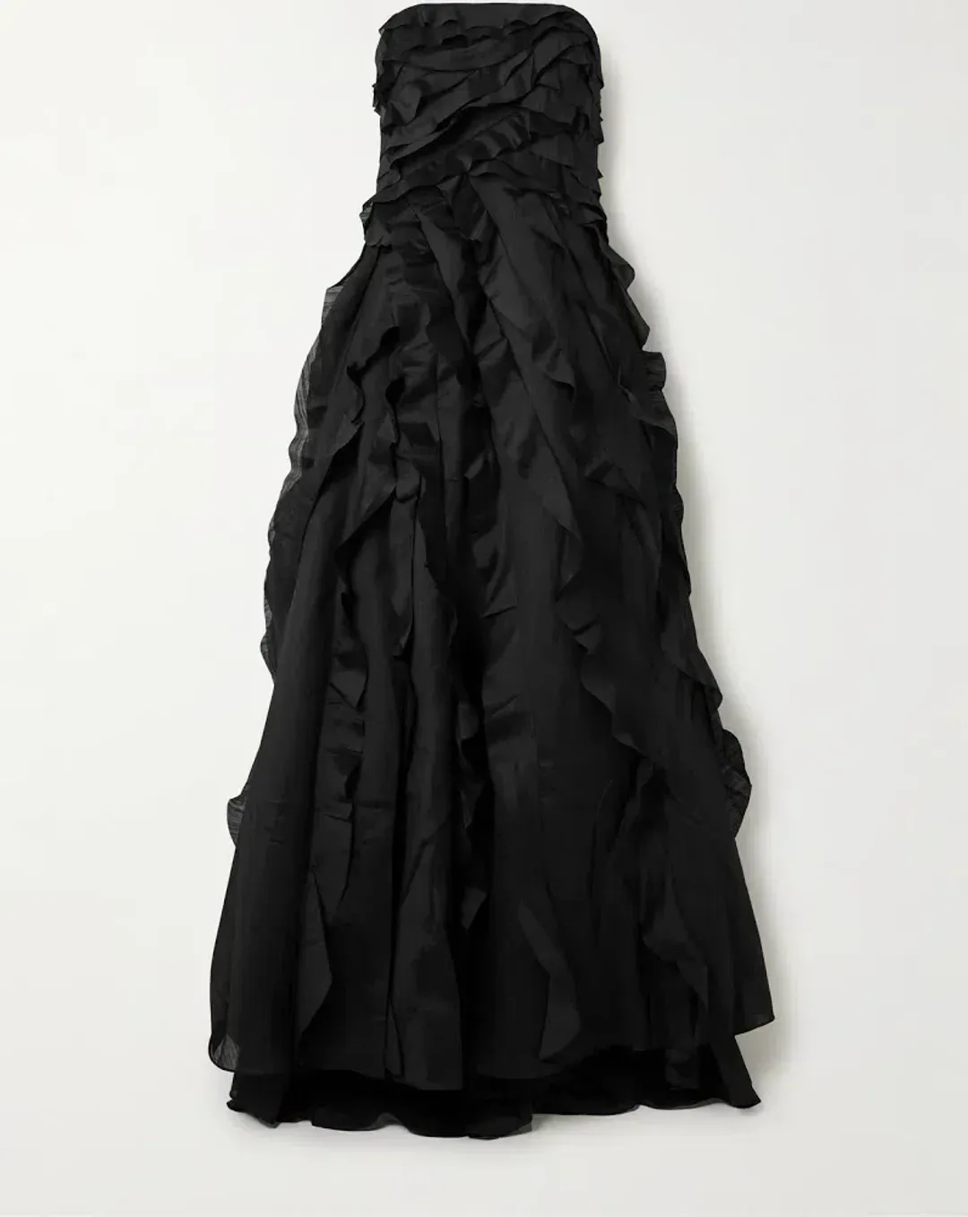 Aje Allairie Gown Black size 8 for rent on The Volte - main image