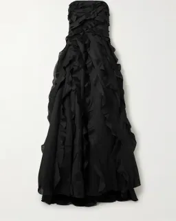 Aje Allairie Gown Black size 8 for rent on The Volte - image 2