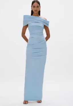 Rachel Gilbert Monique Gown in Sky Blue Size 1(8) for rent on The Volte - image 1