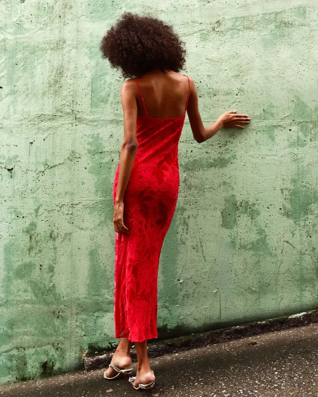 Rat & Boa EVI DRESS RED Size XS for rent on The Volte - main image