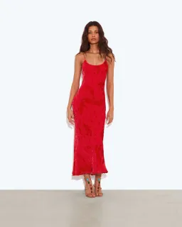 Rat & Boa EVI DRESS RED Size M for rent on The Volte - image 2