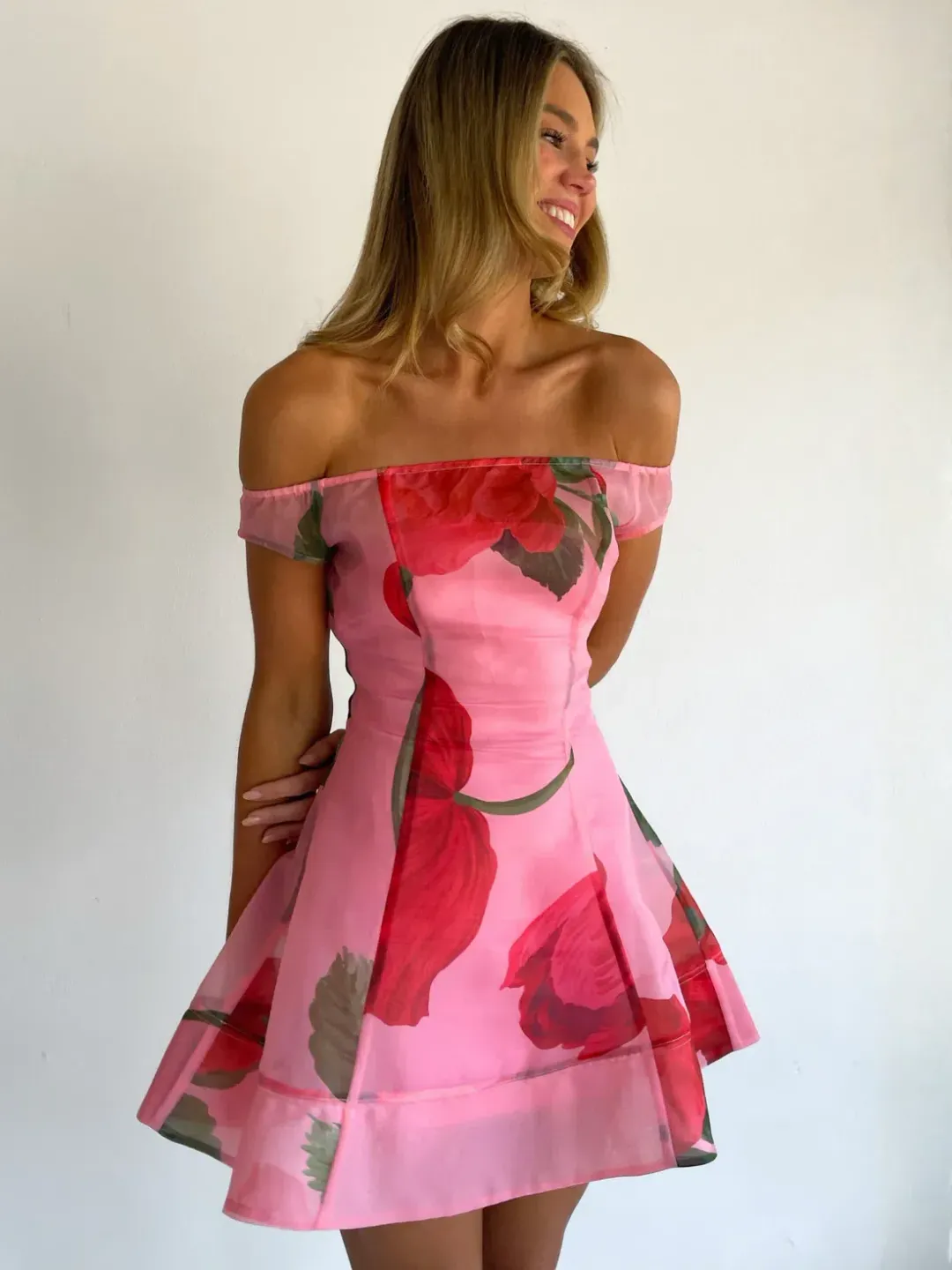 By Nicola Clementine Mini Raspberry Bloom / Size 12 for rent on The Volte - main image