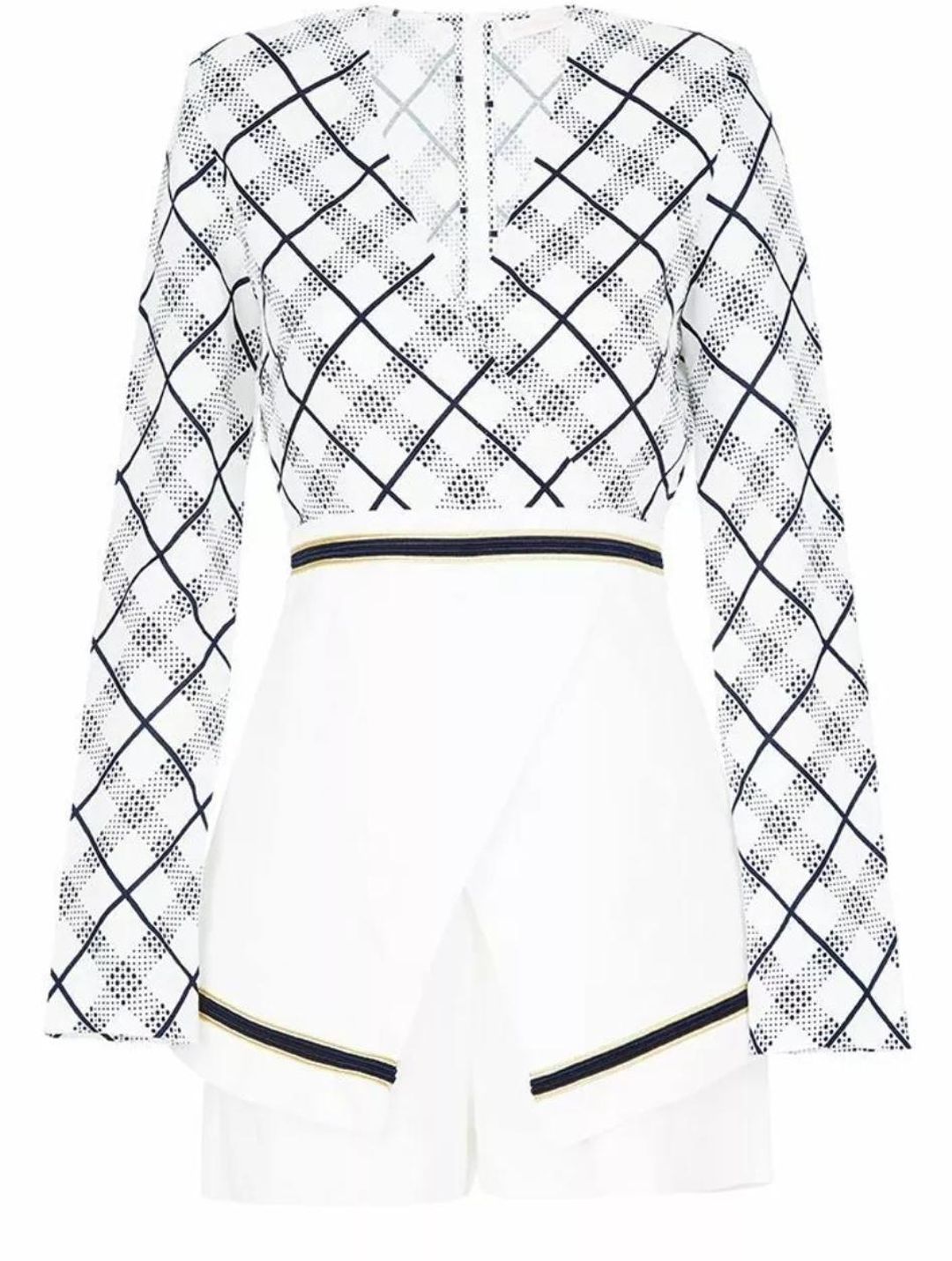 Sass and Bide Cover Story Playsuit for rent on The Volte - main image