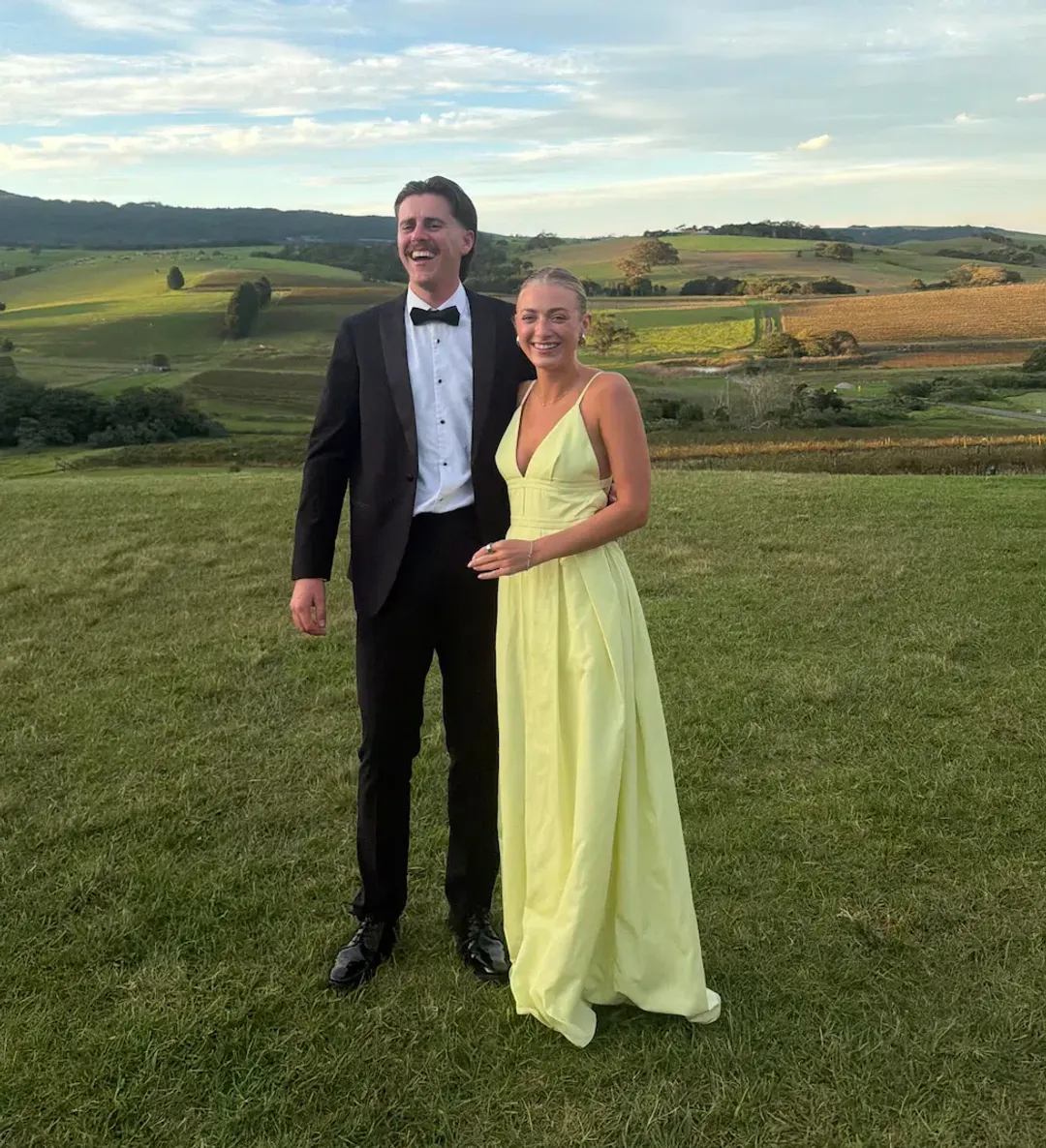 Manning Cartell Valentina Maxi Gown Lemon size 8  for rent on The Volte - main image