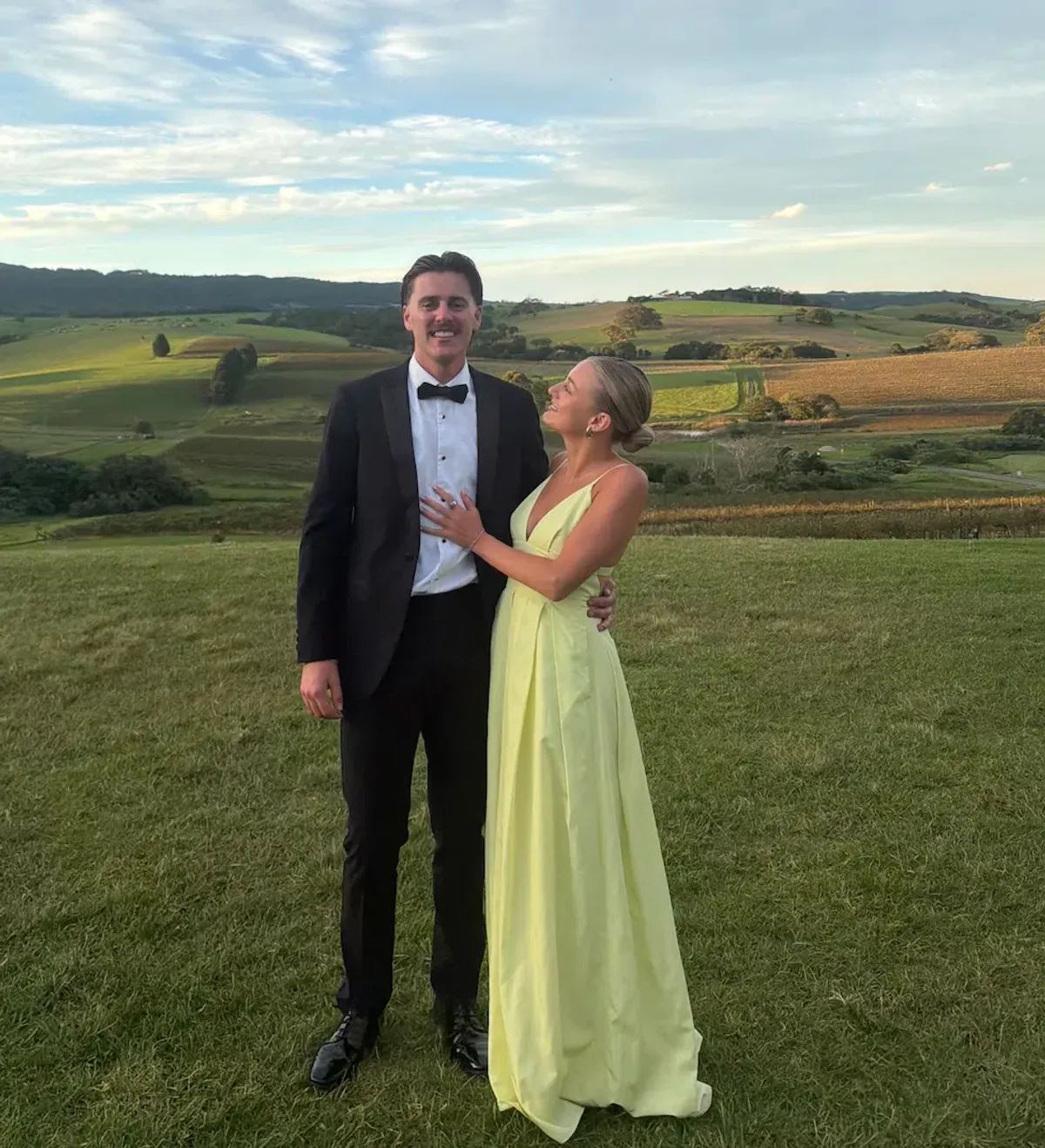 Manning Cartell Valentina Maxi Gown Lemon size 8  for rent on The Volte - main image