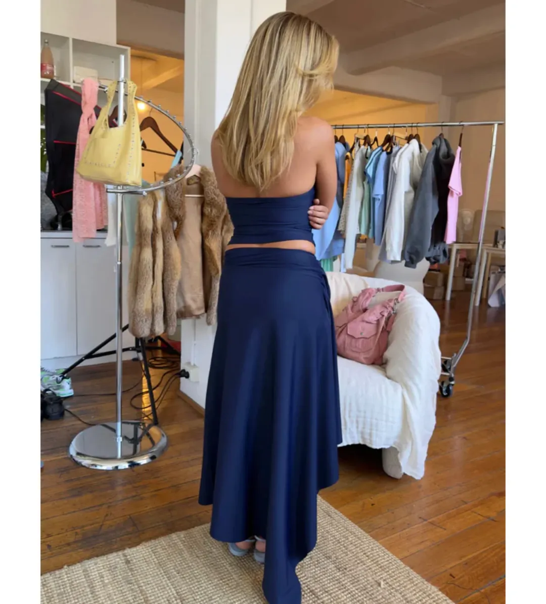 Mr Winston Jemima Set in Navy Size M/L for rent on The Volte - main image