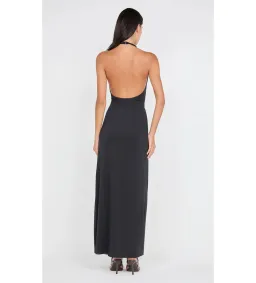 Bec & Bridge Tillie Drape Maxi Dress in Black Size AU10 for rent on The Volte - image 3