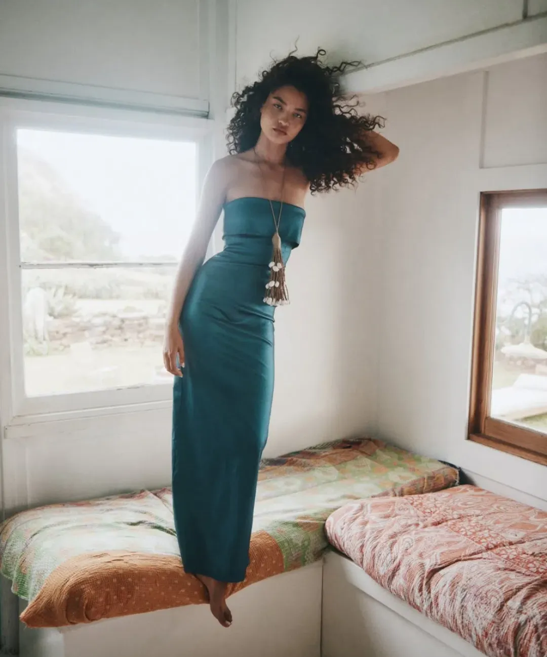 Julia Taffeta Maxi  for rent on The Volte - main image