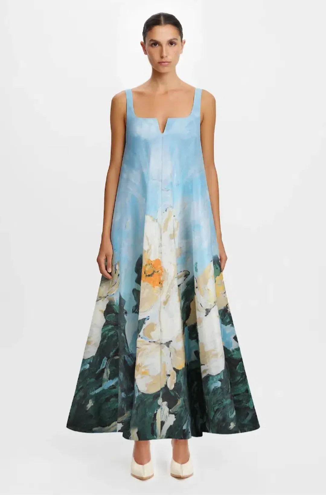ACLER EASTGREEN MAXI DRESS 12 for rent on The Volte - main image