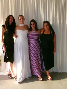 WITH HARPER LU - HALTER MAXI DRESS | VIOLET STRIPE | XL for rent on The Volte - image 7