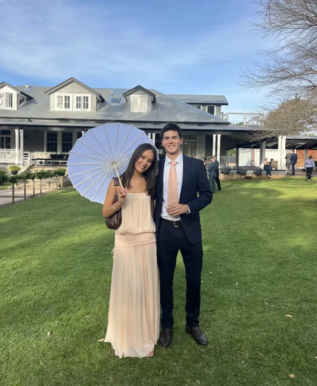 Bec and Bridge Camille Blouson Maxi Peach Size 8 for rent on The Volte - main image