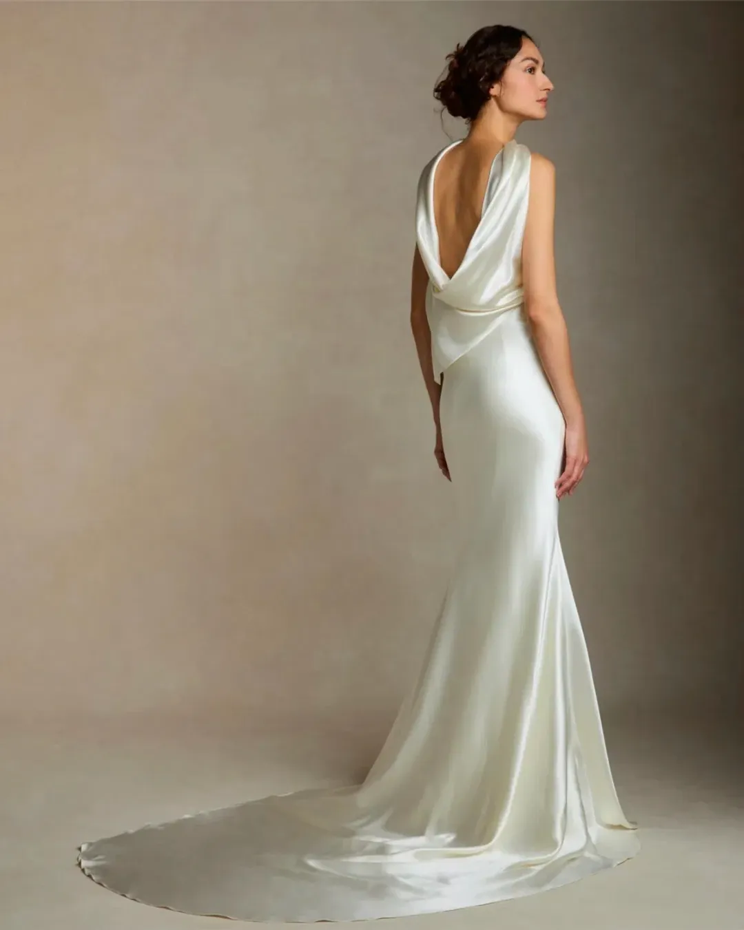 Daniel Frankel River Dress Silk Wool Strapless Size 2 for rent on The Volte - main image