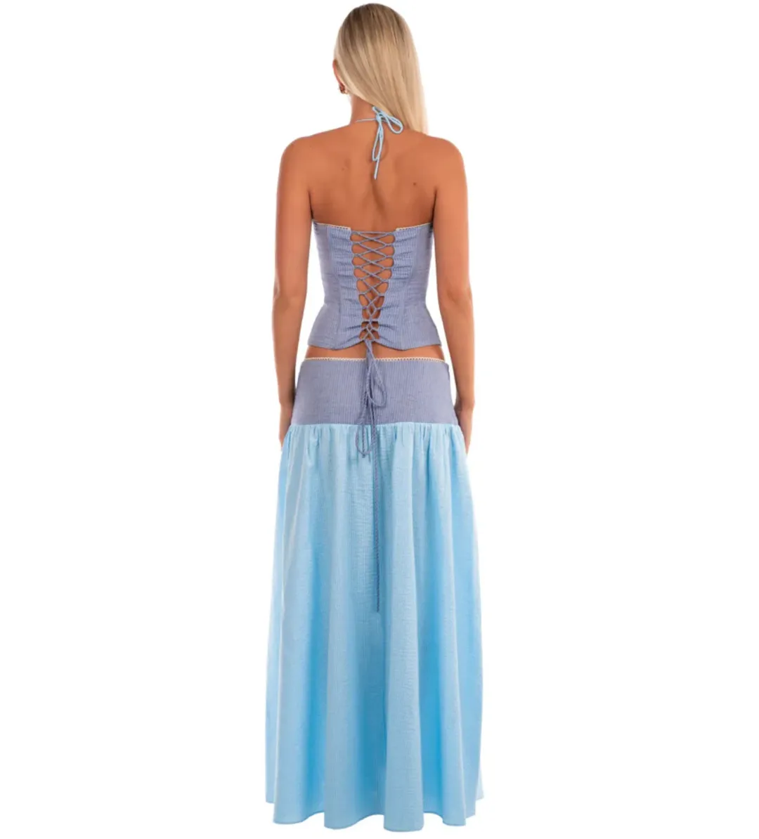 I Am Delilah Adeline Set in Storm Size M/AU10 for rent on The Volte - main image