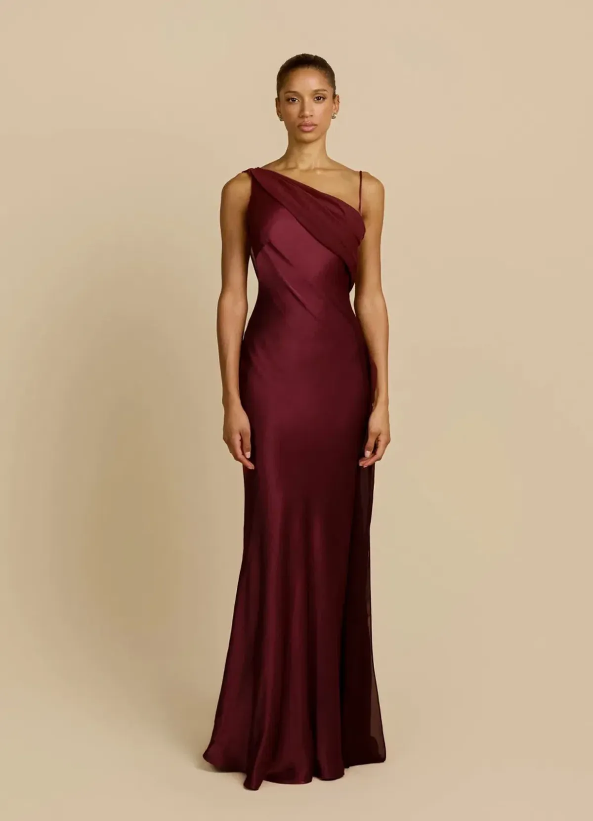 ARCINA ORI HELENA DRESS PLUM SIZE 10 (M) for rent on The Volte - main image