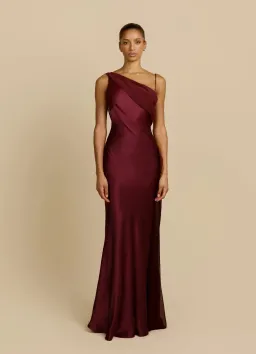 ARCINA ORI HELENA DRESS PLUM SIZE 10 (M) for rent on The Volte - image 1