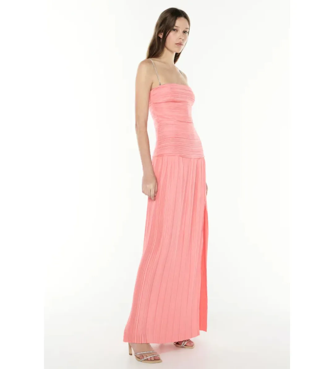 Manning Cartell Royal Debut Dress in Melon Size AU10 for rent on The Volte - main image