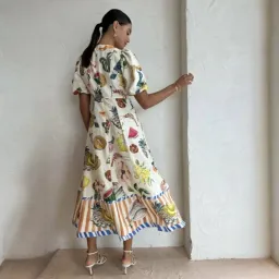 Alemais Theo Midi Dress Size 8 for rent on The Volte - image 3