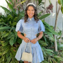 AJE Mythos Pearl Waist Mini Dress Size 8 for rent on The Volte - image 2