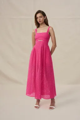 Willow Anglaise Sun Dress by By Johnny Size 8 for rent on The Volte - image 2